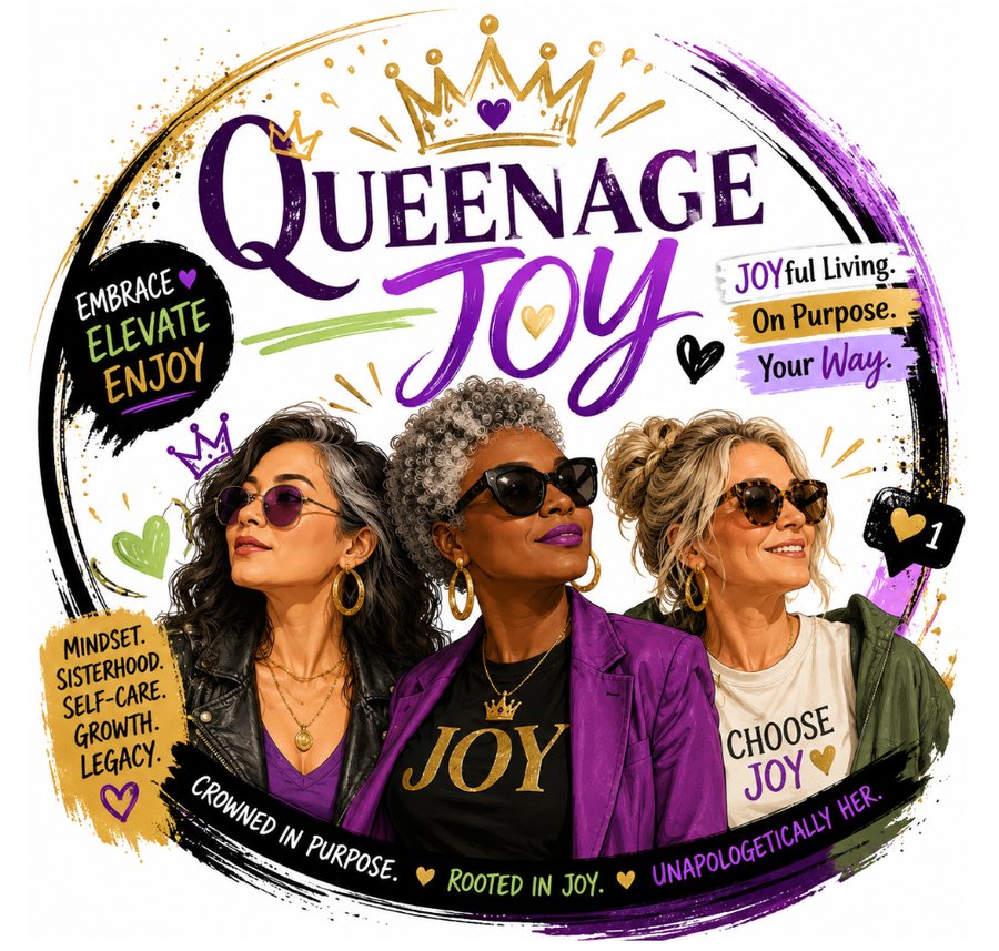 Queenage JOY! — Joyful Living On Purpose Your Way